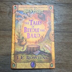 Harry Potter The Tales of Beedle the Bard Hardcover Book J.K. Rowling 2008